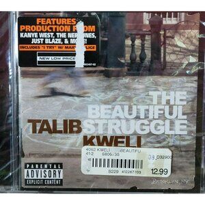 Talib Kweli The Beautiful Struggle NWOT Just Blaze The Neptunes 37350cd